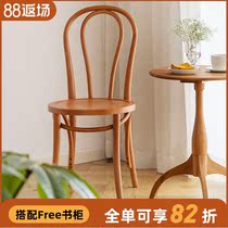 Senshine furniture Nordic wood dining chair household backchair Sonett 18 chair study desk chair retro chair
