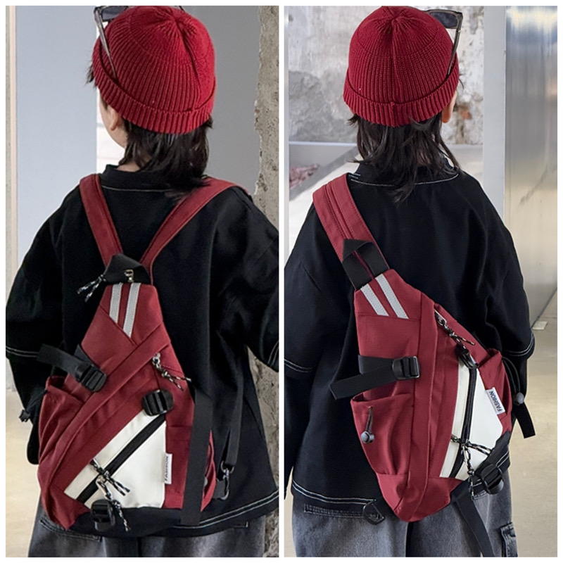 子供用バックパック 軽量 アウトドア レジャー ワンショルダー クロスボディ チェストバッグ 多目的 オールマッチ 超軽量 旅行バッグ 男の子 スクールバッグ