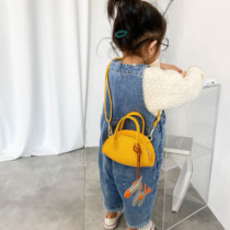 Childrens shoulder bag baby handbag cute baby cross bag fashion girl bag autumn and winter New satchel bag