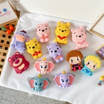 Childrens bag girls shoulder bag baby cross bag 2020 new baby elephant cartoon silicone pocket bag