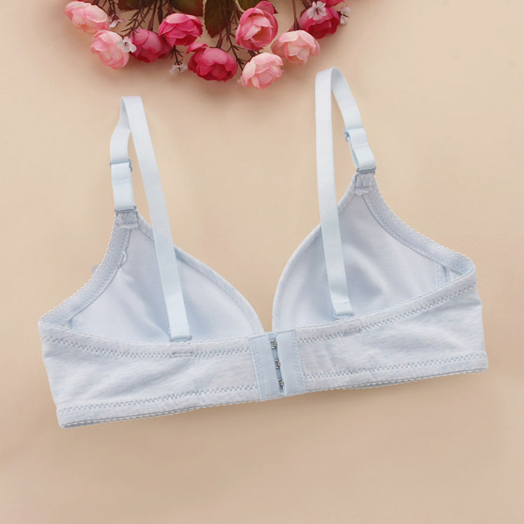 Đại học gió áo ngực cô gái đồ lót bra 18 tuổi trở lên hoang dã cô gái đồ lót cotton không có vòng thép 6063 ao lot