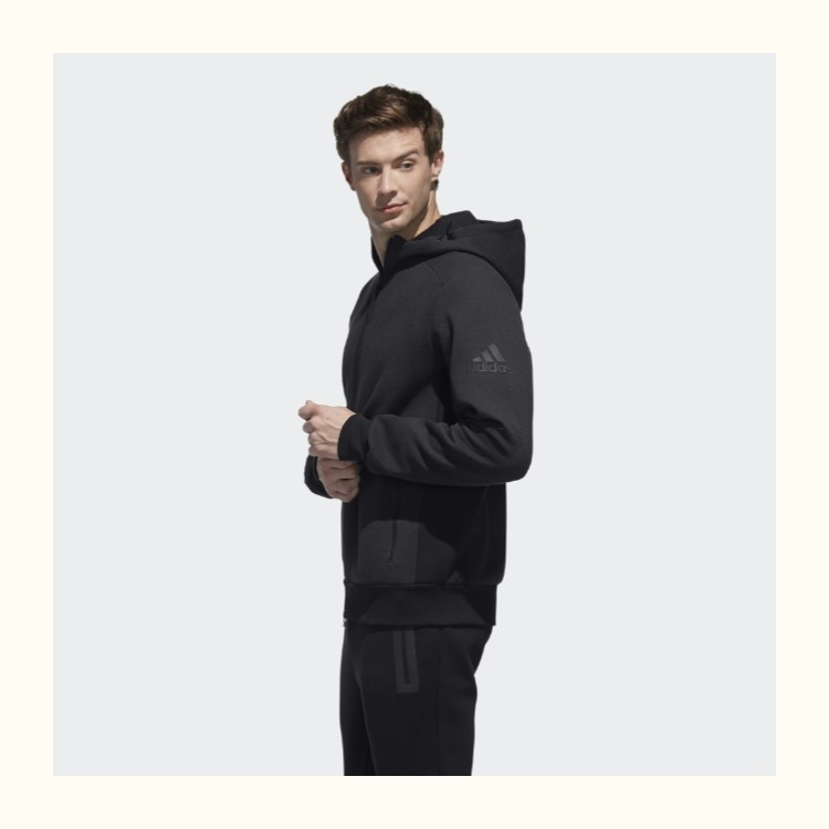 Áo khoác Adidas Adidas nam 2019 mùa xuân mới trùm đầu đào tạo áo khoác thể thao giản dị DW4590 - Áo khoác thể thao / áo khoác áo khoác tập gym nam