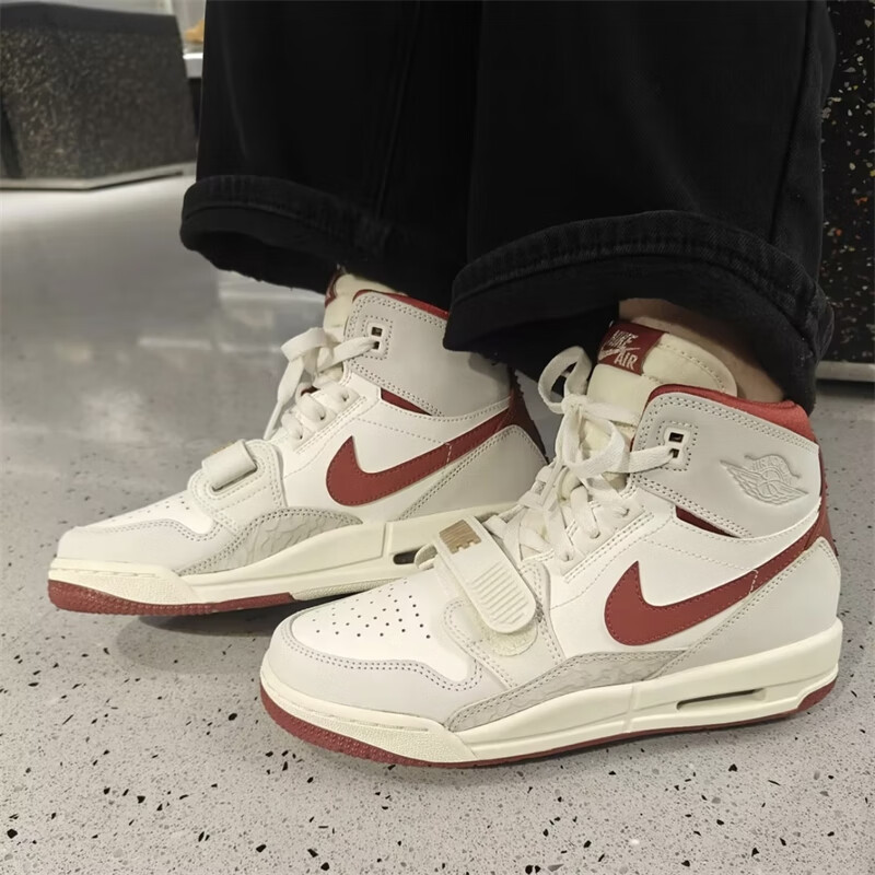 Nike Women's Shoes Year of the Horse Cny New Model Aj312 Limited Edition Off-White Red High-Top Basketball Shoes for Older Children Iq9785-161