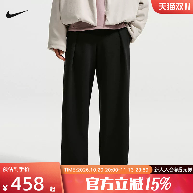 Nike Nike Women's Pants Loose Breathable Casual Sports Pants Simple Wide-Leg Pants Winter New Style Iz5714-010