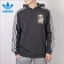 Áo len Adidas clover nam 2019 mùa xuân mới giản dị áo thể thao trùm đầu áo thun DX4214 - Thể thao lông cừu / jumper Thể thao lông cừu / jumper