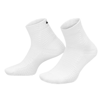 Nike UNICORN comfortable quick-drying sports socks 1 pair of breathable cushioning fitness white socks DQ7597-100