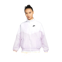 nike耐克女子梭织夹克2024春季新款SWOOSH防风薄款外套DM6186-102