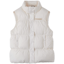 CONVERSE Converse gilet en coton femme hiver nouveau gilet de sport blanc polyvalent tendance 10025203-A02