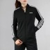 Áo khoác Adidas Adidas nữ 2019 xuân hè mới đứng cổ áo mới đào tạo áo khoác thể thao giản dị DP2411 - Áo khoác thể thao / áo khoác