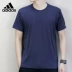 Adidas nam tay ngắn 2019 xuân mới băng gió chạy bộ áo thun thể thao và áo thun giải trí CE0819 - Áo phông thể thao áo phông lining Áo phông thể thao