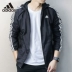 Áo khoác nam Adidas Adidas mùa xuân 2019 và mũ trùm đầu dệt thường xuyên áo khoác thể thao DW7995 - Áo khoác thể thao / áo khoác Áo khoác thể thao / áo khoác