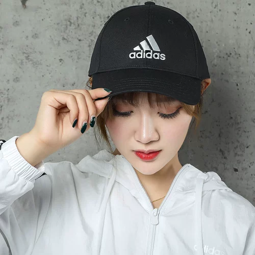 Adidas, спортивная кепка, летняя черная шапка, бейсболка