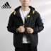Adidas Adidas NEO jacket nam 2019 mới trùm đầu áo thể thao giản dị dệt áo khoác FK5816 - Áo khoác thể thao / áo khoác áo khoác thể thao  Áo khoác thể thao / áo khoác