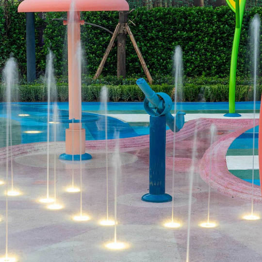 淋水喷水玩具玻璃钢戏水小品水上乐园儿童游泳池玩水互动游乐设备