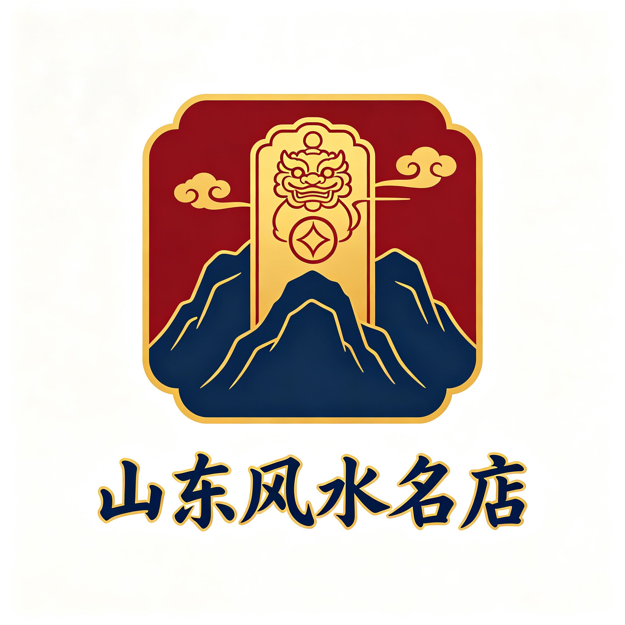 山东风水名店的LOGO