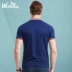 Gold Fox Áo thun nam ngắn tay mùa hè dành cho nam Áo thun cotton cho nam - Áo phông ngắn Áo phông ngắn