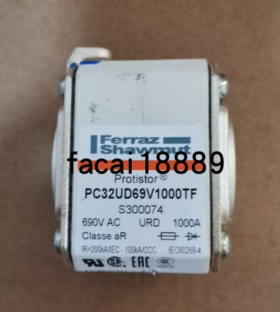 Ferraz Fuse 6 9URD32TTF1000 690V 1000A S300074