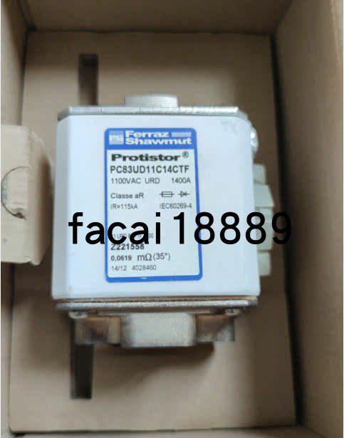 FERRAZ Fuse Cutout PC83UD11C14CTF Z221558 1100V AC URD 1400A