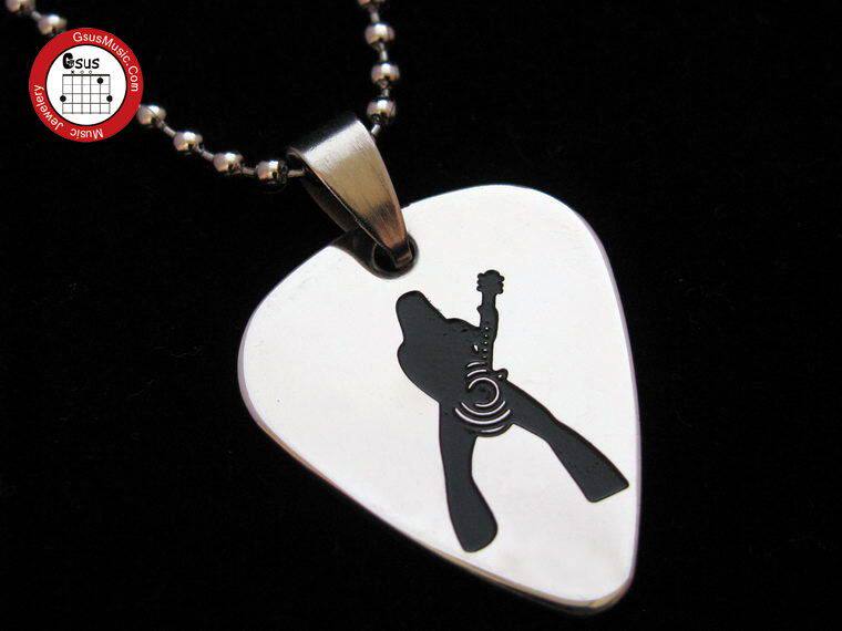 Watson's New GsusMusic Metal Punk Titanium Pick Necklace Zakk