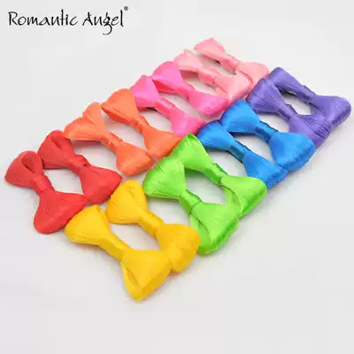 Color bow fake hairclip head clip hairclip hair accessories hairclip hair accessories fashion cute children Girls kids
