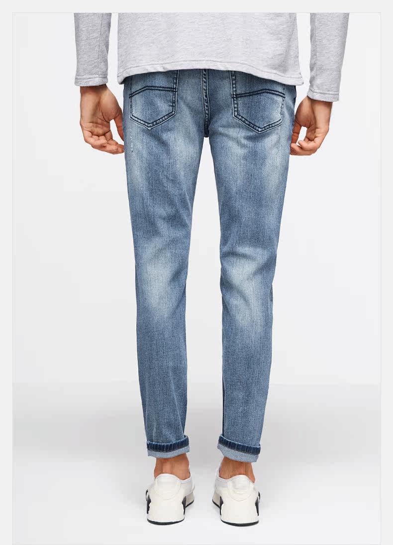 Jeans pour jeunesse en coton ammoniac pour automne - Ref 1481245 Image 19