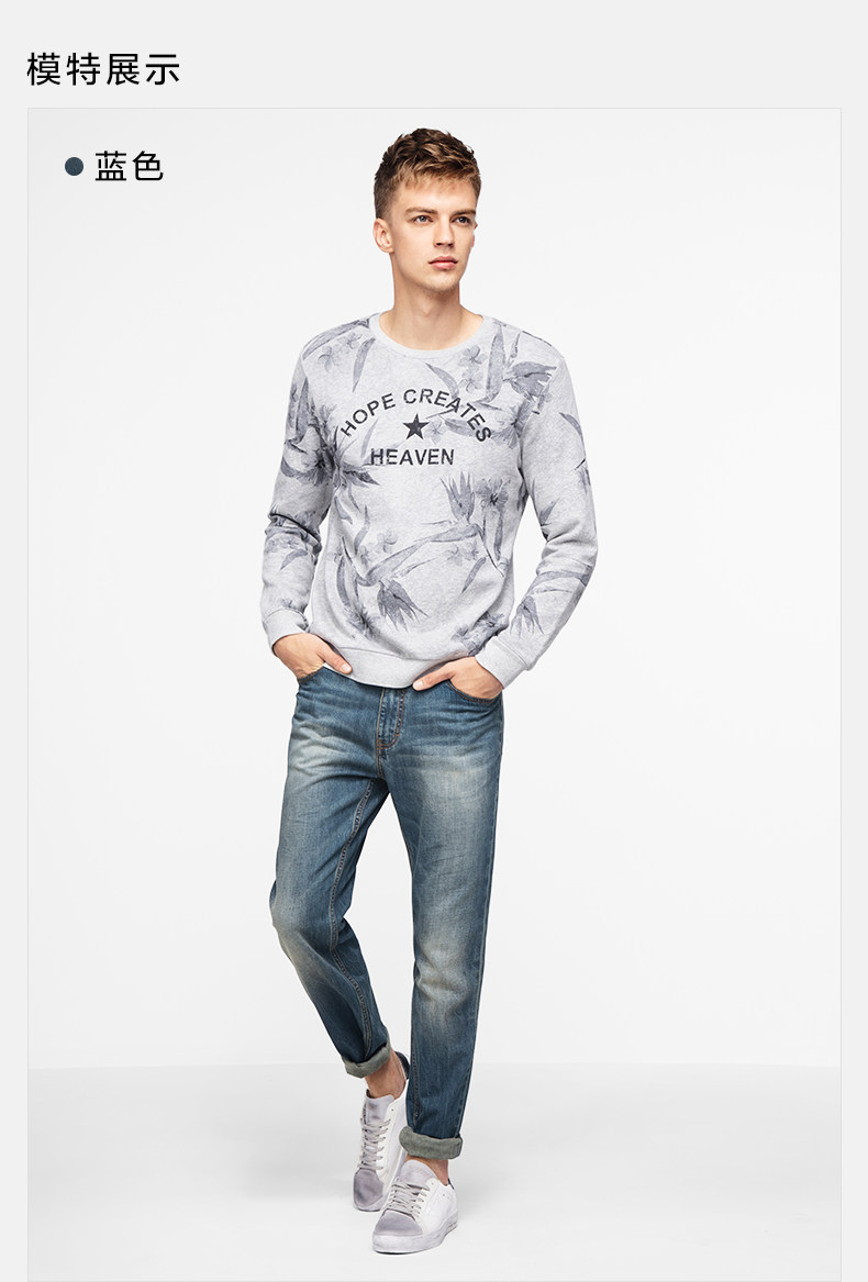 Jeans pour jeunesse droite en vrac en coton pour automne - Ref 1481279 Image 17