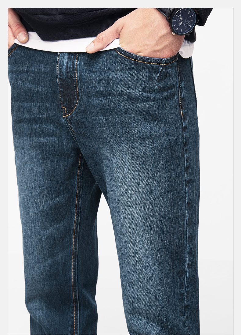 Jeans pour jeunesse coupe droite pour automne - Ref 1481226 Image 19