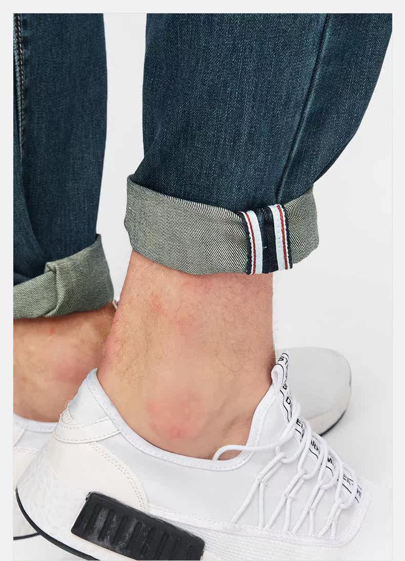 Jeans pour jeunesse droite en vrac en coton pour Quatre saisons - Ref 1461478 Image 23