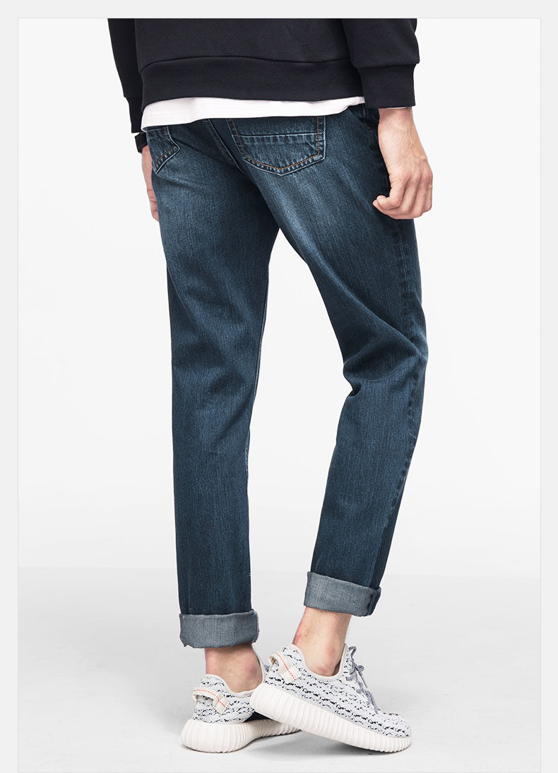 Jeans pour jeunesse coupe droite pour automne - Ref 1481226 Image 20
