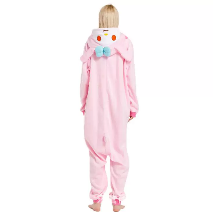 Xuất khẩu phim hoạt hình mùa thu và mùa đông Melody Siamese pyjama nam và nữ trang phục sân khấu Halloween bộ khủng long