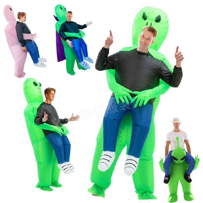 Halloween Adult Funny Alien Inflatable Walking Costume Funny Props Performance Costume Children's Christmas Ghost Hugging Costume Halloween Adult Funny Alien Inflatable Walking Costume Funny Props Performance Costume Children's Christmas Ghost Hugging Costume