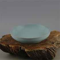 Song Ru kiln sky green glaze branch nail wash do old imitation Song Dynasty unearthed ancient porcelain antique collection five famous kilns