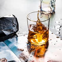 Collet modern European minimalist style home geometric glass whisky spirits milk tea drink cup