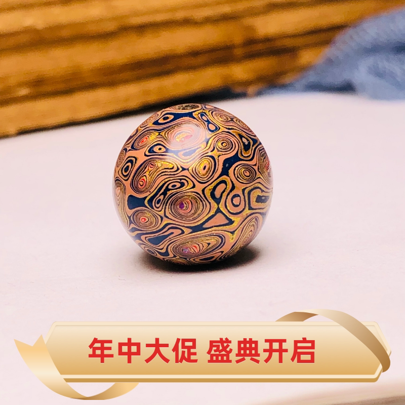 Large lacquer bead lacquerware with pearl opal rhinoceros leather lacquer Fuzhou bodiless lacquerware craft gift decoration gift national style mid-autumn gift