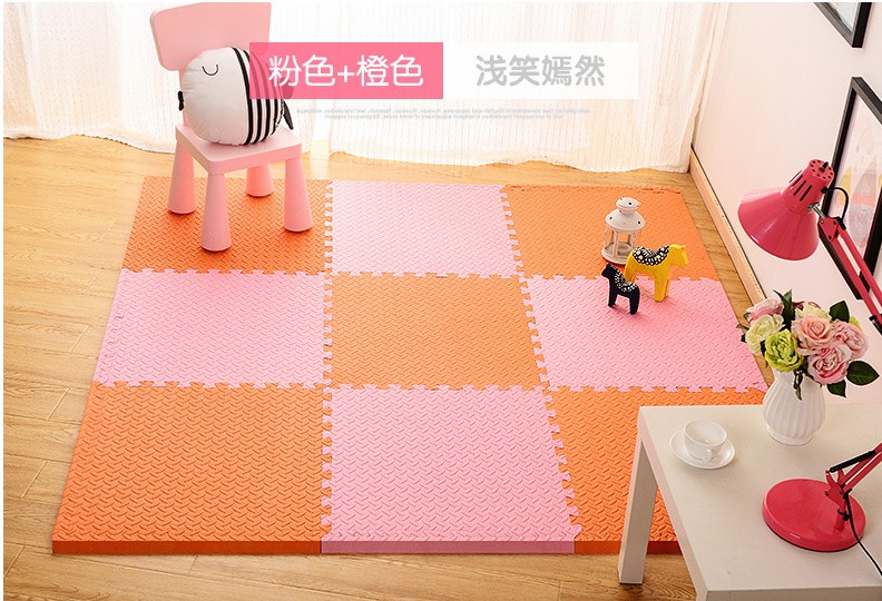 Thảm xốp cho bé 60X60 phòng ngủ gia đình khâu mat câu đố bé lớn bò mat chống rơi dày thảm xốp gấp gọn