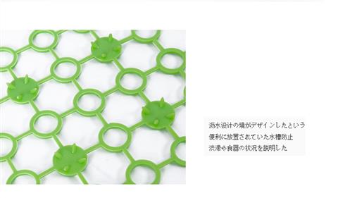 Nhà sáng tạo Cửa hàng bách hóa Nhà bếp Treo Chìm Pad Hồ bơi Mat Trái cây và Rau Cống Mat Lọc nước - Thiết bị sân khấu đèn chiếu sáng sân vườn