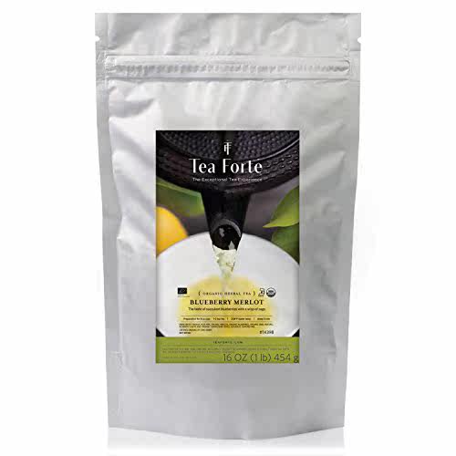 Tea Fortés ONE POUND POUCH Loose Bulk Tea-Blue