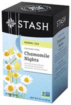 Stash Tea Chamomile Nights Herbal Tea 20 Count Tea