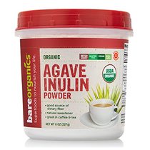 BareOrganics Agave Inulin Superfood Powder Vegan Su