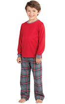 PajamaGram Gray Plaid Boys Pajamas 8 gray gray plaid boys