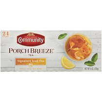 Community Coffee Tea Bags Family Size 24 Count (