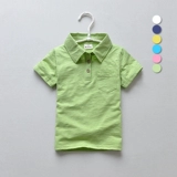班比纳 Летняя футболка с коротким рукавом для мальчиков, хлопковая детская футболка polo, короткий рукав, подходит для подростков