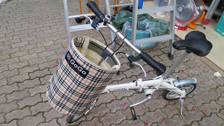 Panier pour vélo en toile - Ref 2268516 Image 5