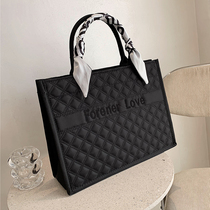 Hong Kong Premium Sense Large Capacity Bag Women 2021 Spring New Fashion Handbag Net Red Joker Tote Bag