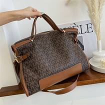 Large capacity tote bag messenger bag 2021 new printed handbag premium shoulder bag commuter bag