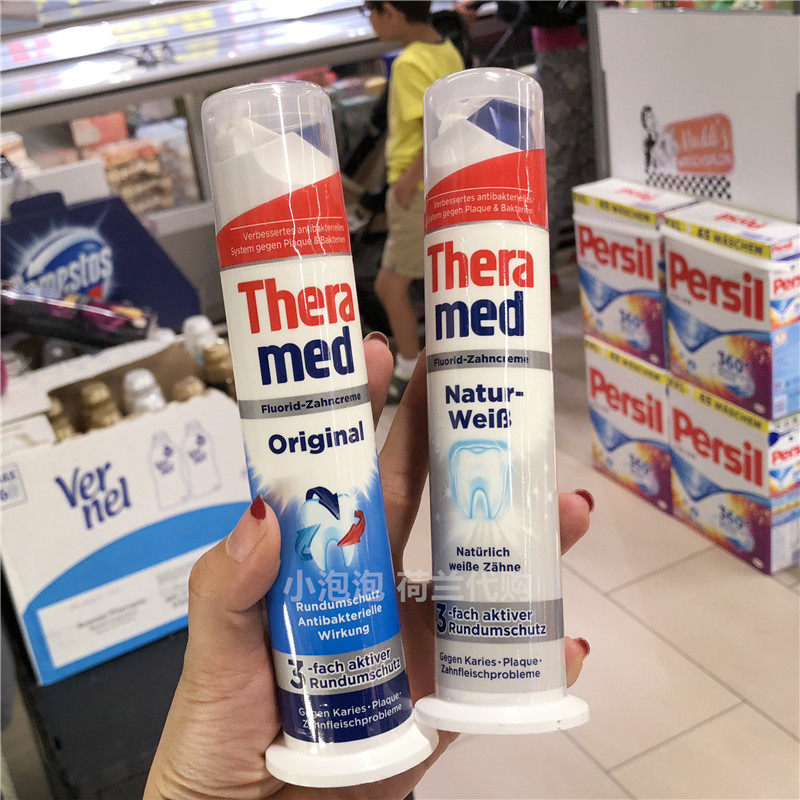 German Theramed Henkel Adult Toothpaste Deodorant, Bacteria, Stains, Fresh Oral