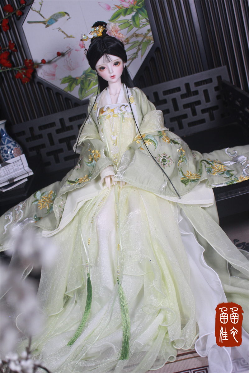 (Letter of Letter of Waters) bjd1 3 Grand Female Ancient Clothes Clothes Clothes Light-Taobao