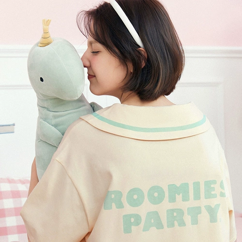 Livheart, динозавр, галстук, летний комплект для отдыха, мультяшная хлопковая пижама, оверсайз