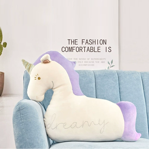 Livheart, японская радужная подушка для шеи для сна, с защитой шеи, единорог