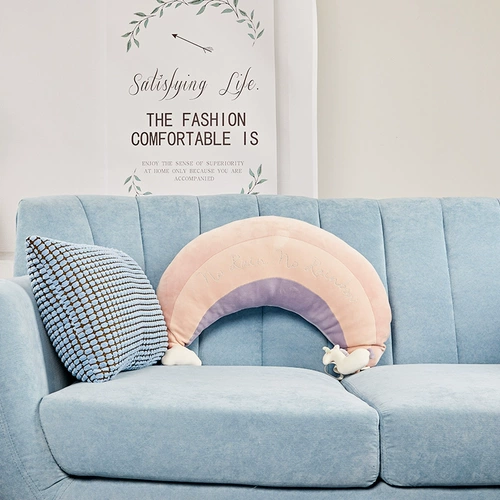 Livheart, японская радужная подушка для шеи для сна, с защитой шеи, единорог